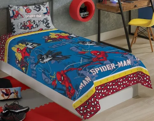 Jogo De Cama Infantil Homem Aranha