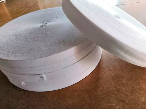 Imagen 2 de 8 de Torta Cintas Poliester Llaveros Cinta 25mm Pack 50mts
