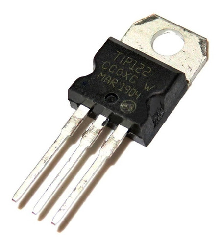 10pzs Transistor Darlington Npn Tip122 100v 5a Tip 122 Mv Electronica