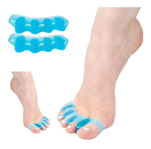 Corrector Juanetes, Separador Dedos Hallux Valgus Gde Color Azul