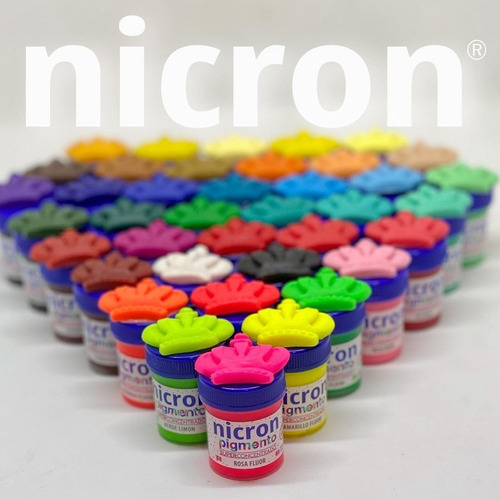 Pigmentos Nicron Linea Completa 41 Colores