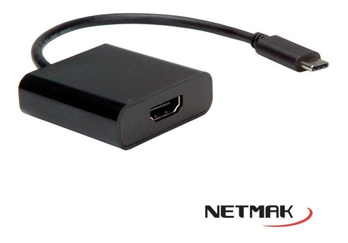 Adaptador Conversor Usb 3.1 Tipo C A Hdmi Netmak Nm-tc66