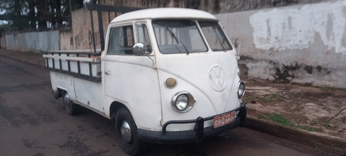 Vw Kombi Corujinha Pick-up Não Samba Rodando Dock Ok