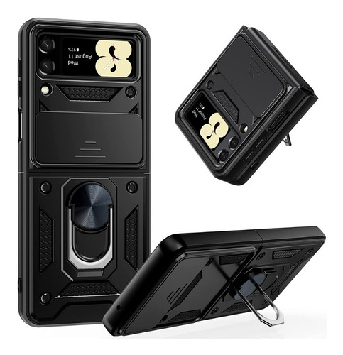 Estuche Antichoque Armor Junshi Para Samsung Z Flip 3 5g