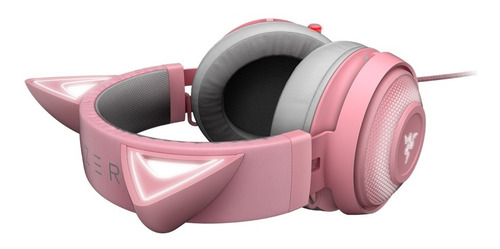 Imagen 7 de 9 de Auriculares Gamer Razer Kraken Kitty Edition Usb Chroma Rgb