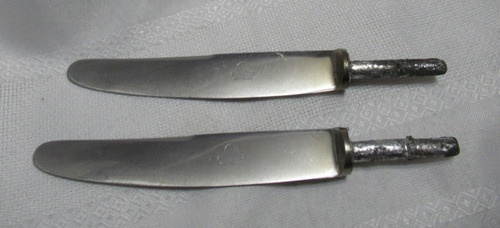 2 Antiguas Hojas Wolff Wilhelm Alemanas P/ Encabar Cuchillo