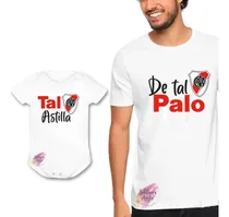 Comprar ** Combo Remera + Body \u002F Tal Palo Tal Astilla Futbol Papá **