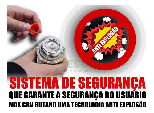 Imagem 2 de 6 de 12 Latas Refil Gás Campgás Ntk 227g P/ Fogareiro Maçarico