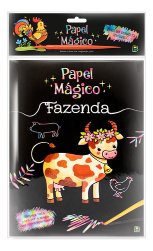  Livro De Colorir Infantil Rabisco Mágico Animais Da Selva, De Brijbasi Art Press Ltd. Série Rabisco Mágico Editora Todo