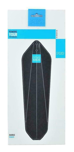 Guardabarro Trasero Bicicleta Pro Saddle Fender Color Negro