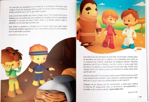 Imagen 4 de 6 de Biblia Pequeños Héroes Para Niños Tapa Dura