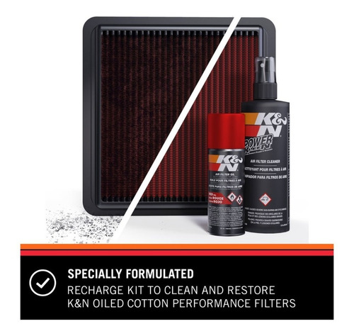 Imagen 3 de 6 de Kit Limpieza Filtro De Aire Kyn 99-5000
