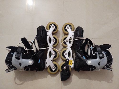 Rollers Powerslide. Talle Us 8.0 - Eu 41.0. Us 8.0 8.4 Cm Negro (Usado)