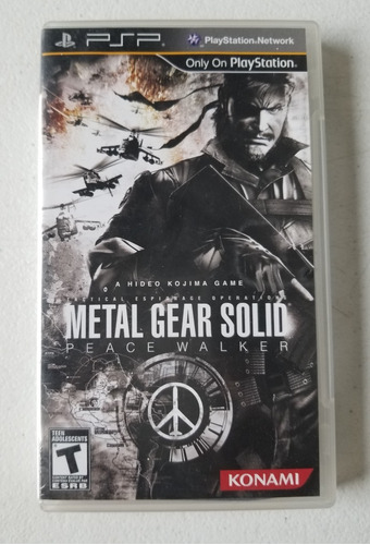 Metal Gear Solid Peace Walker Para Psp 