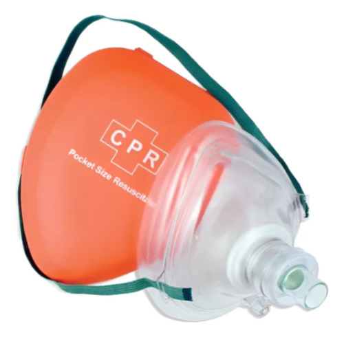 Máscara Pocket Rcp Cpr Bomberos Guardavidas Emergencia Boca
