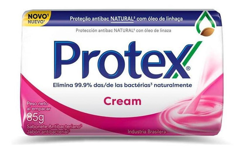 Sabonete Em Barra Protex Cream 85g