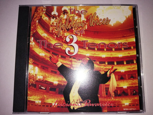 Luciano Pavarotti The Golden Voices Cd Canada Ed 1994 Mdisk