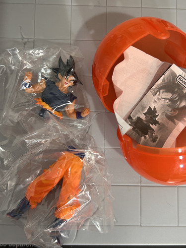 Goku Ultra Instinto Dragon Ball Gashapon Hg Edition Bandai (Usado)
