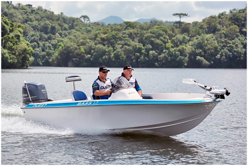 Barco Bass 17 Com Motor 90 Hp