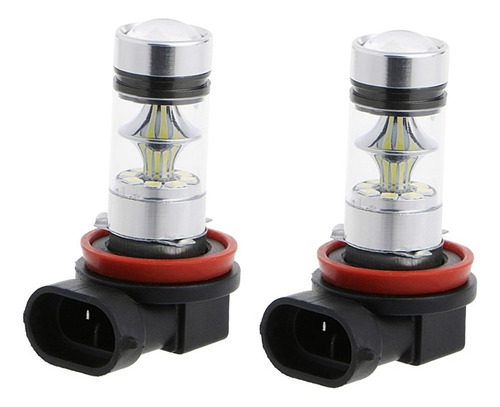 2 Unids Luces Antiniebla Llevadas Drl H11 H8 H9 20 Led 100w