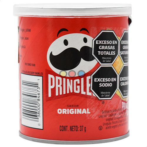 Papas Fritas Pringles Original Tubo Snack X3 Unid 01mercado