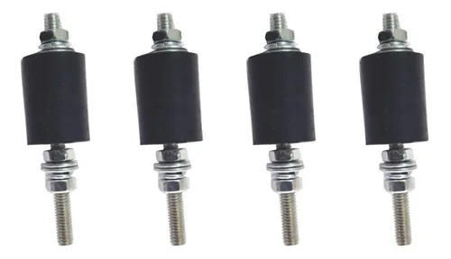 4 Coxim Borracha Regulador De Tensão, Avr, Excitatriz
