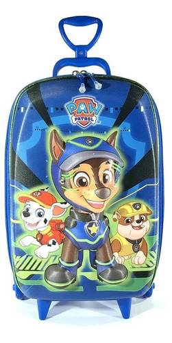 Mochila Rodas Mala Patrulha Canina Chase Spy Maxtoy