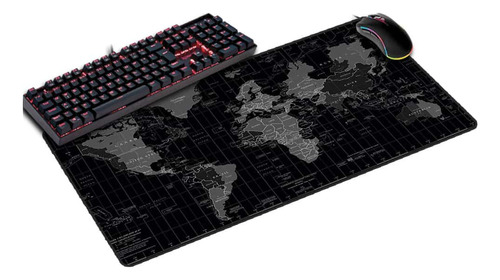 Mousepad Gamer Grande, Julimports Speed Mapa Mundi 90x40 Jogos