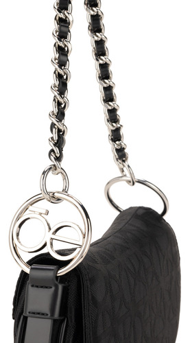 Bolsa Lady Bag Cloe Aslangi Chico Color Negro