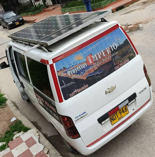 Imagen 9 de 9 de Kit Gh650 Planta Panel Solar Mppt Inversor Híbrido Onda Pura