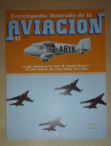 Revista Enciclopedia Ilustrada Aviación N°42 Septiembre 1984