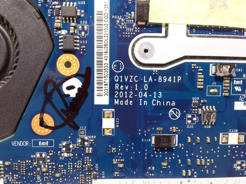 Tarjeta Madre Acer Aspire One 756 V5-131 N/p:la-8941p (Usado)