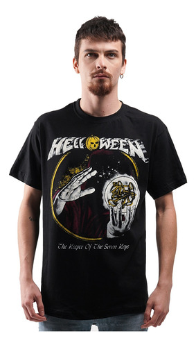 Camiseta Helloween Keeper Of Seven Keys Metal Rock Activity