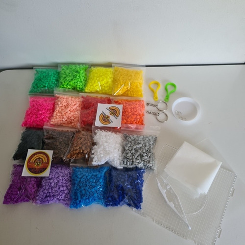 Pack Medio Hama Beads 5mm 17colores/8500pcs