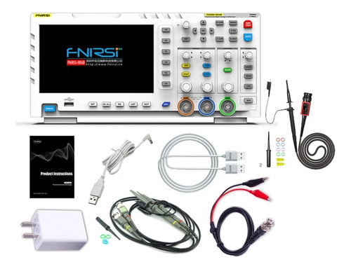 Osciloscopio Digital Fnirsi 1014d De 100 Mhz 2 En 1 De Doble