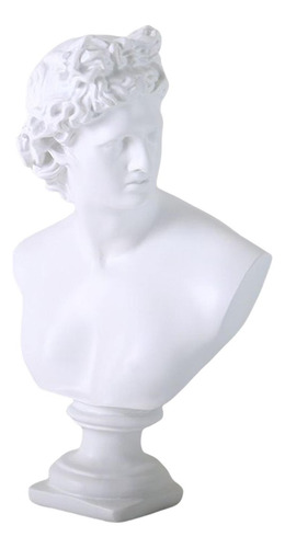 Estatua Moderna De, Figura Griega De Cabeza De # 20x15x32cm