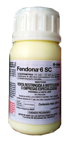 Fendona Basf 6 Sc Insecticida X 250 Cc Hormigas Cucarachas