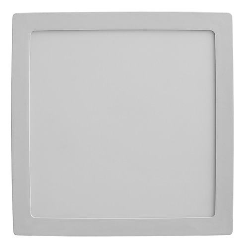 5x Spot Painel Luminaria Led 32w Embutir Quadrado 40cm Frio