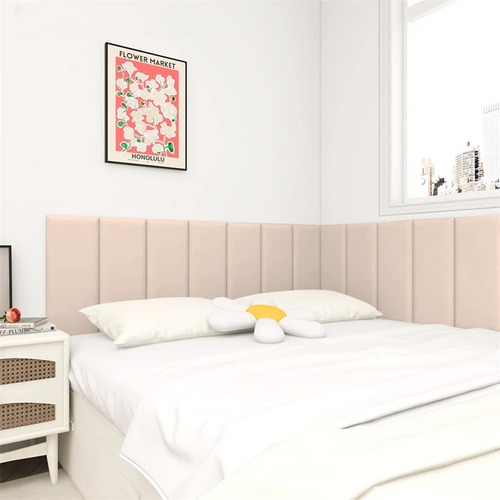Cabeceira Cama Box Casal Estofada Varias Cores