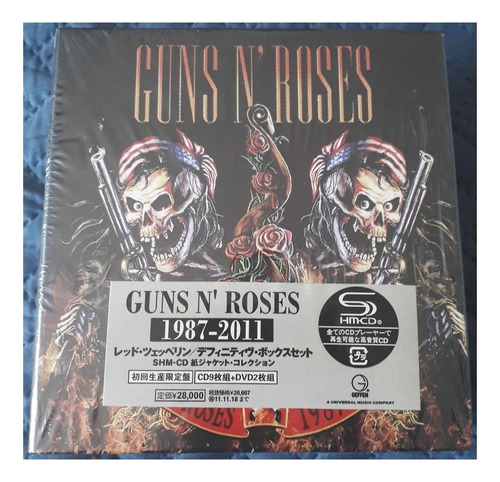 Guns N' Roses - Shm Cd (discografia Box Set Edición Japones)