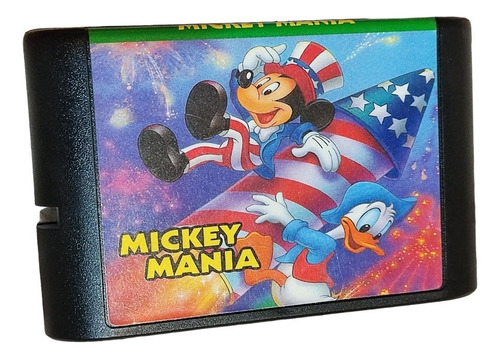 Mickey Mania - Juego De Sega Replica Antiguo De Colección