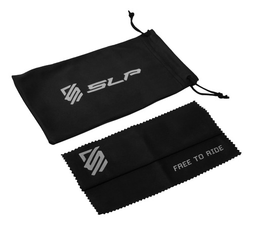 Anteojos Lentes Deportivos Slp Envolventes Ciclismo Triatlón Lente Rojo naranja Armazón Negro
