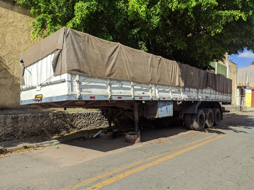 Carreta Iderol Carga Semi-reboque Carroceria Aberta