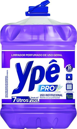 Desinfetante Perfumado Ypê Pro 7 Litros Profissional + N/f