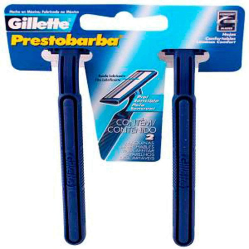 Rastrillos Desechables Gillete Prestobarba 2 Rastrillos