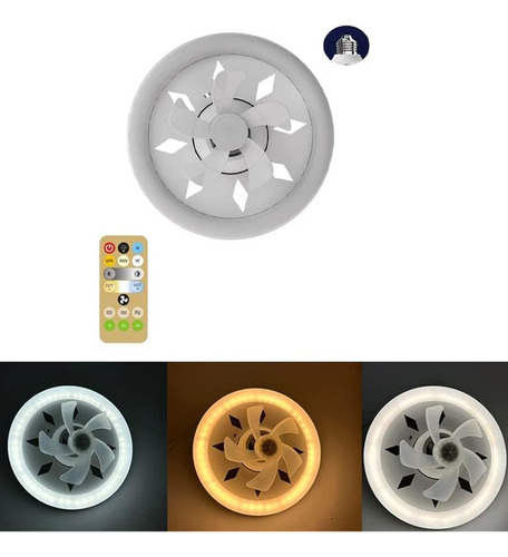 Ventilador De Techo Con Luz. Control Remoto Led (48 W), Tech