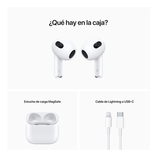 Apple AirPods (3ª Generación) Con Estuche De Carga Magsafe