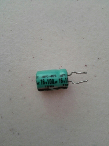 Condensador Electronico 16v 100 Uf [527] (2$)