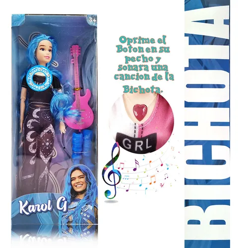Muñecas Karol G Juguetes Figura Bichota Juguetería