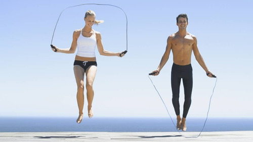Imagen 7 de 8 de Cuerda Para Saltar Con Contador Cardio Deporte / Lhua Store